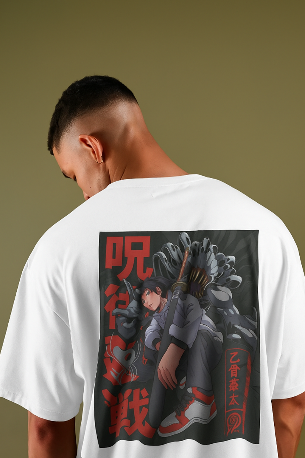 Cursed Anime Oversized Tee