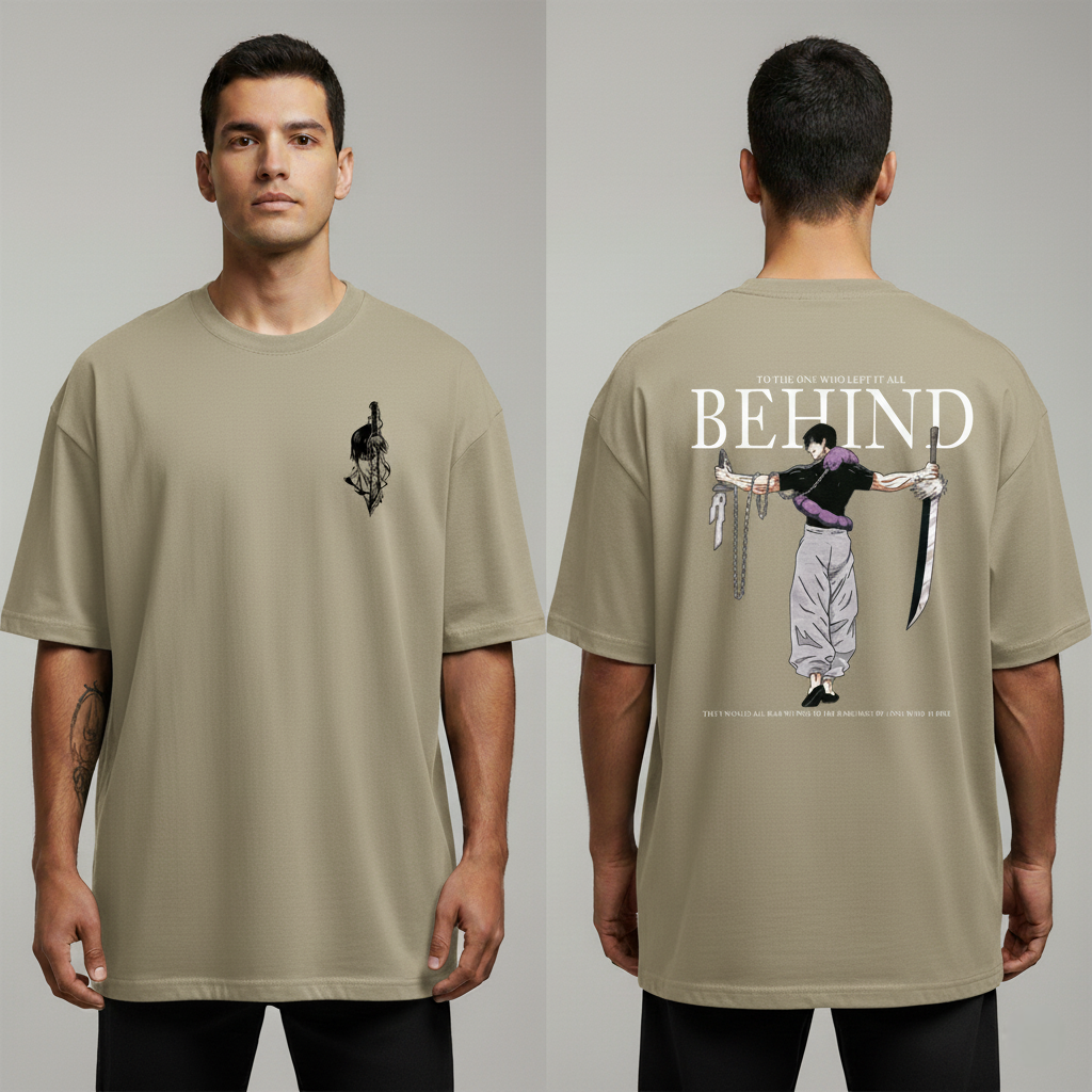 Left It All Behind Oversized Tee