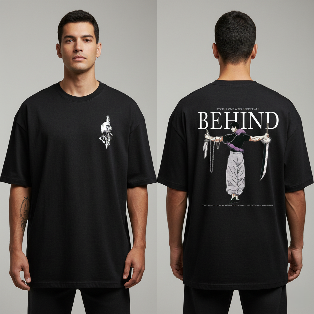 Left It All Behind Oversized Tee