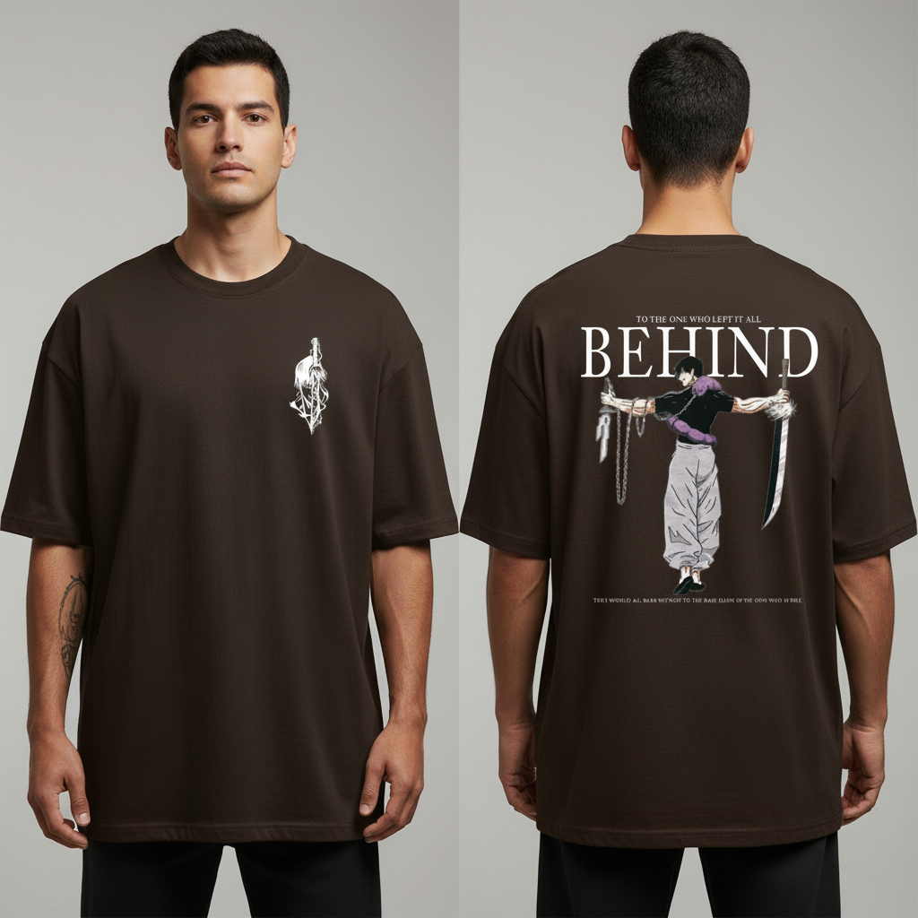 Left It All Behind Oversized Tee