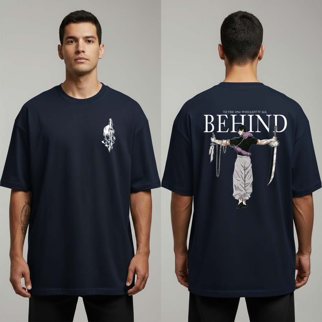 Left It All Behind Oversized Tee