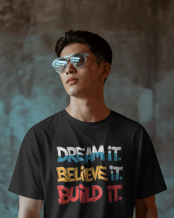 Positive Vibes Printed Graphic Tee