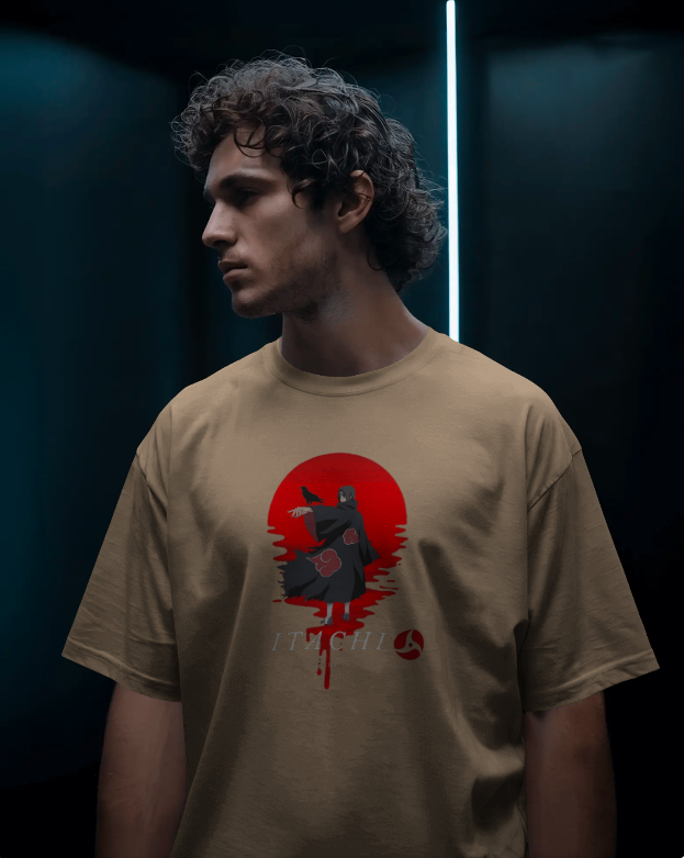 Akatsuki Clan Oversized T-Shirt – Itachi Edition